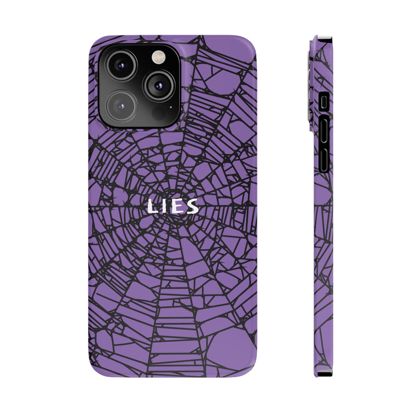 Web of Lies iPhone Case