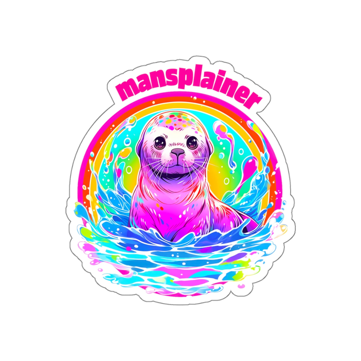 Mansplainer Sticker