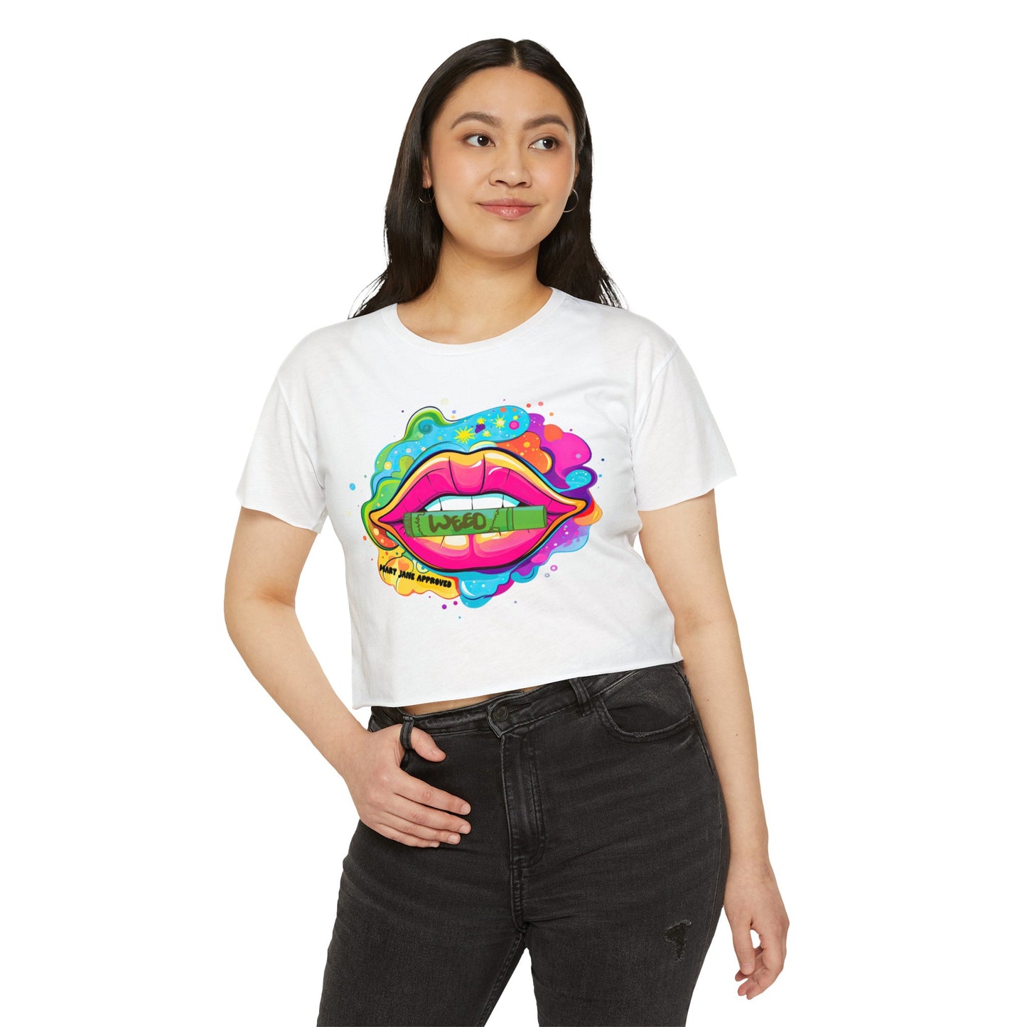 Lip Smackers Crop Top