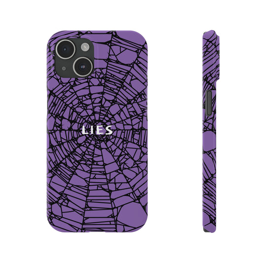 Web of Lies iPhone Case