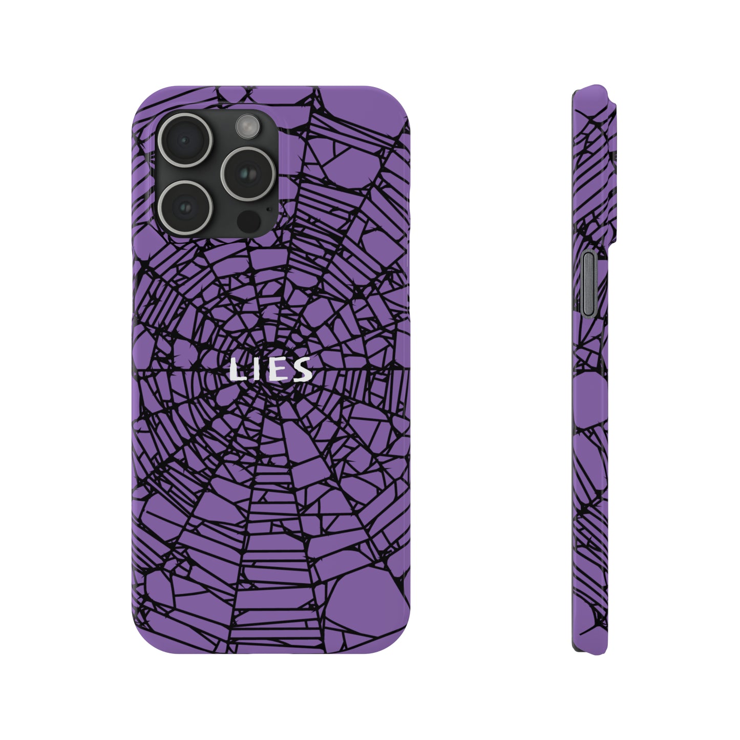 Web of Lies iPhone Case