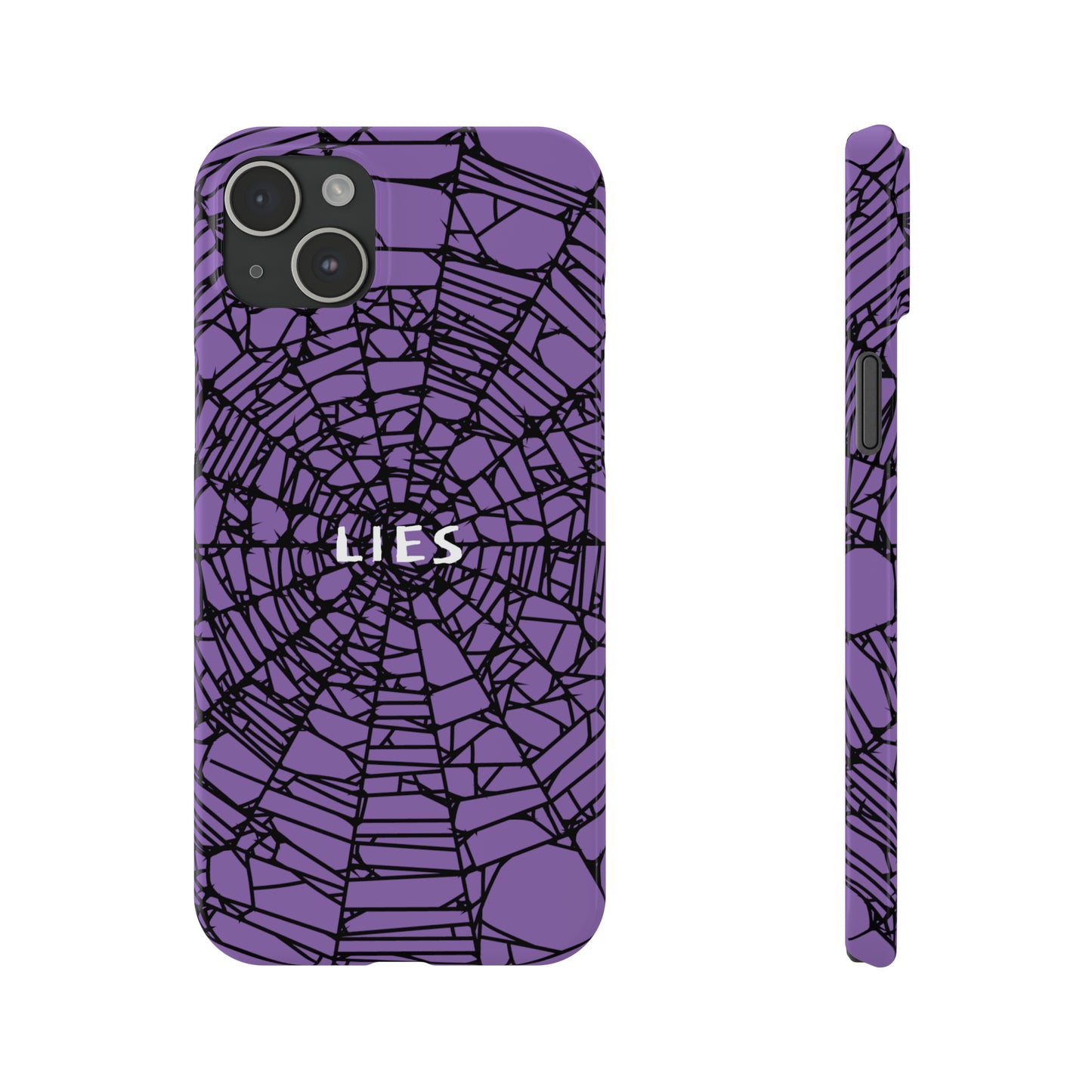 Web of Lies iPhone Case