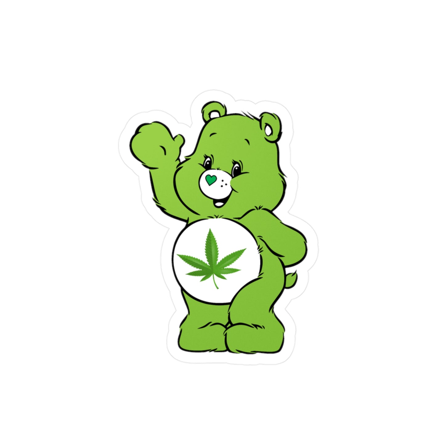 Canni-Bear Sticker