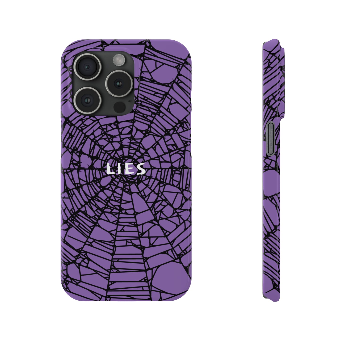 Web of Lies iPhone Case